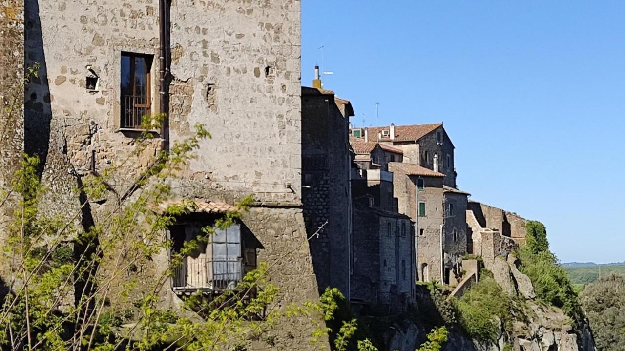 La Chascona Di Farnese Casa Di Tufo Nel Borgo Apartment Exterior foto