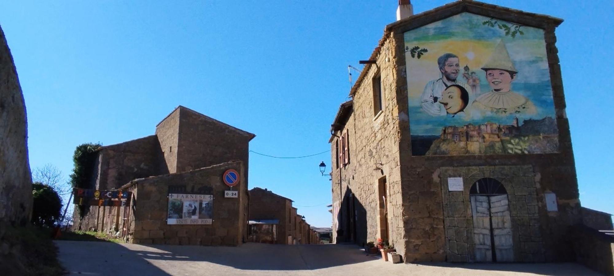 La Chascona Di Farnese Casa Di Tufo Nel Borgo Apartment Exterior foto