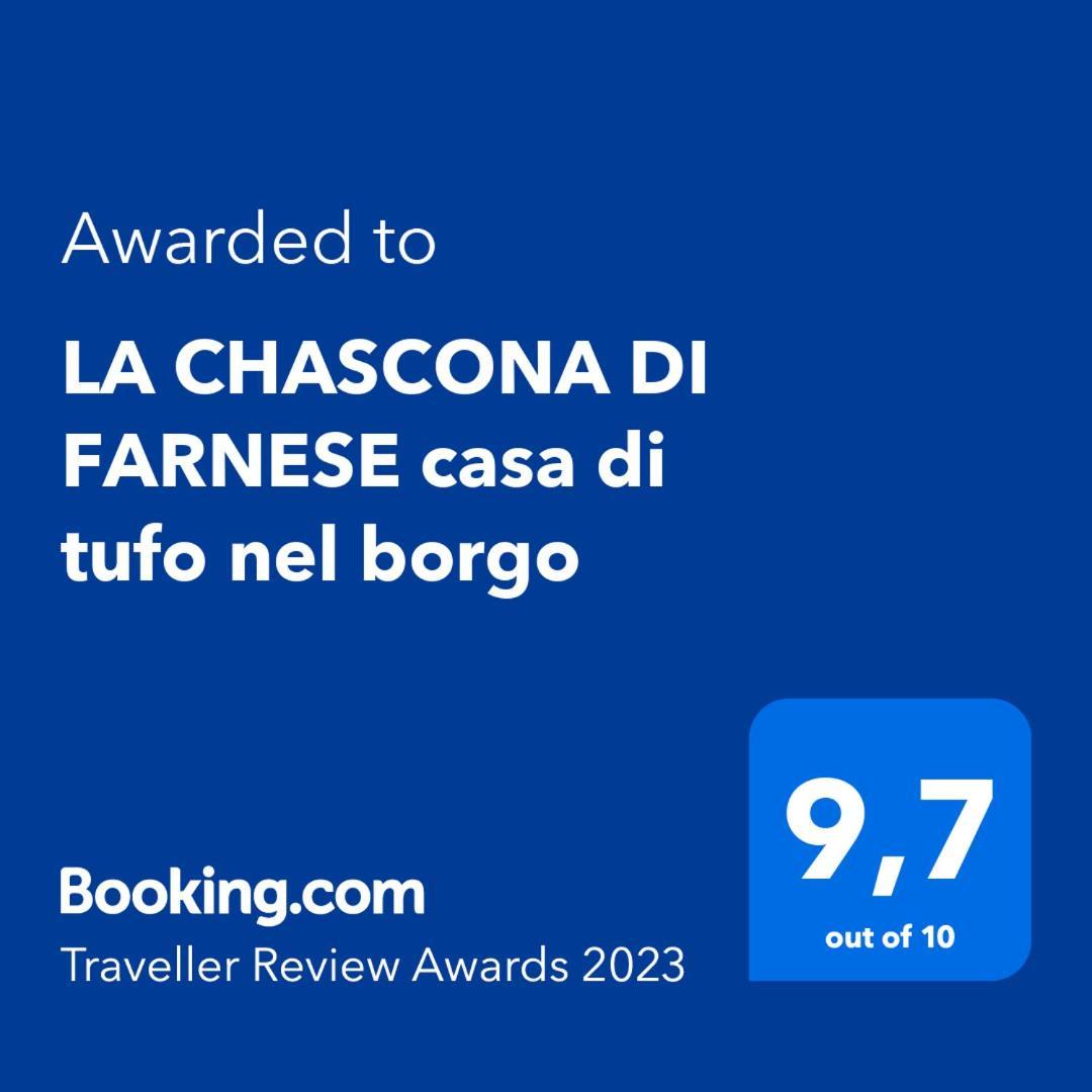 La Chascona Di Farnese Casa Di Tufo Nel Borgo Apartment Exterior foto