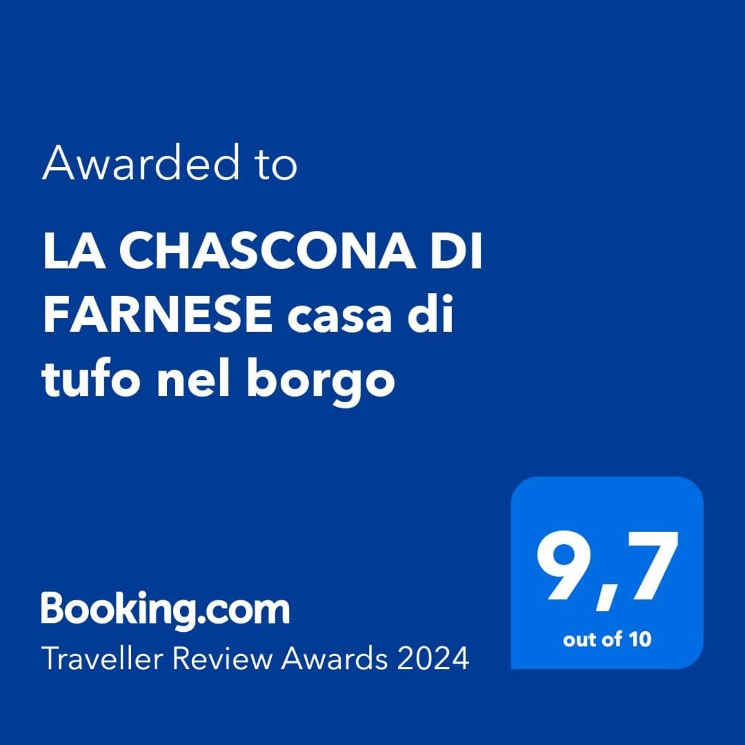 La Chascona Di Farnese Casa Di Tufo Nel Borgo Apartment Exterior foto